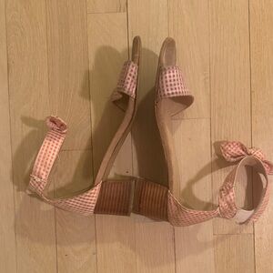 Gingham Checkered Women's Sandals
